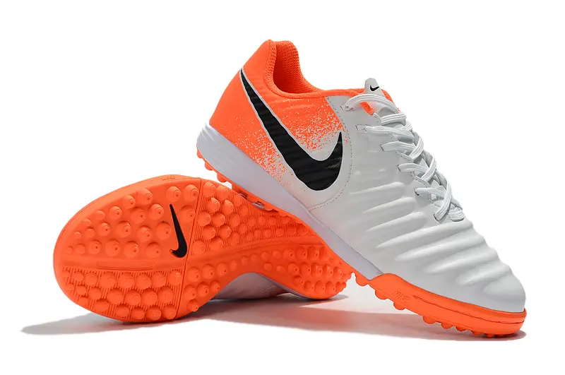 Nike Tiempo Ligera 4 TF - White/Bright Orange/Black