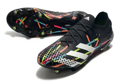 Adidas Predator Mutator 20.1 FG - Black/Neon Orange/Neon Green