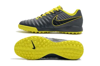 Nike Tiempo Ligera 4 TF - Gray/Electric Yellow/Black