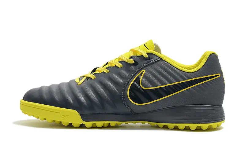 Nike Tiempo Ligera 4 TF - Gray/Electric Yellow/Black