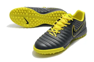 Nike Tiempo Ligera 4 TF - Gray/Electric Yellow/Black