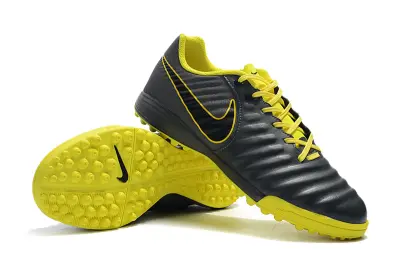 Nike Tiempo Ligera 4 TF - Gray/Electric Yellow/Black