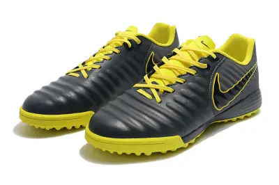 Nike Tiempo Ligera 4 TF - Gray/Electric Yellow/Black