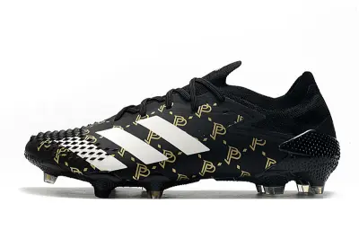 Adidas Predator Mutator 20.1 FG - Black/Gold Accents/White Stripes