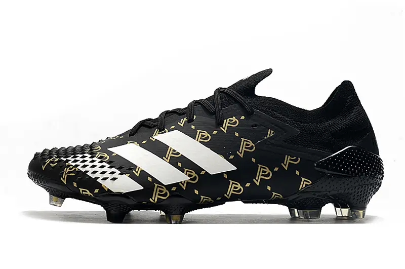 Adidas Predator Mutator 20.1 FG - Black/Gold Accents/White Stripes