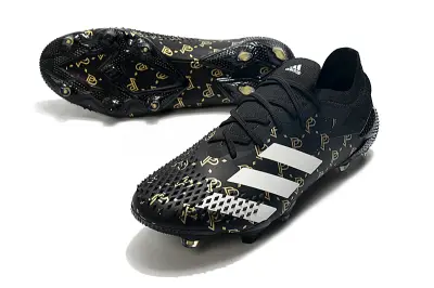 Adidas Predator Mutator 20.1 FG - Black/Gold Accents/White Stripes