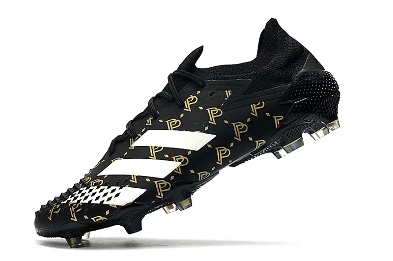 Adidas Predator Mutator 20.1 FG - Black/Gold Accents/White Stripes