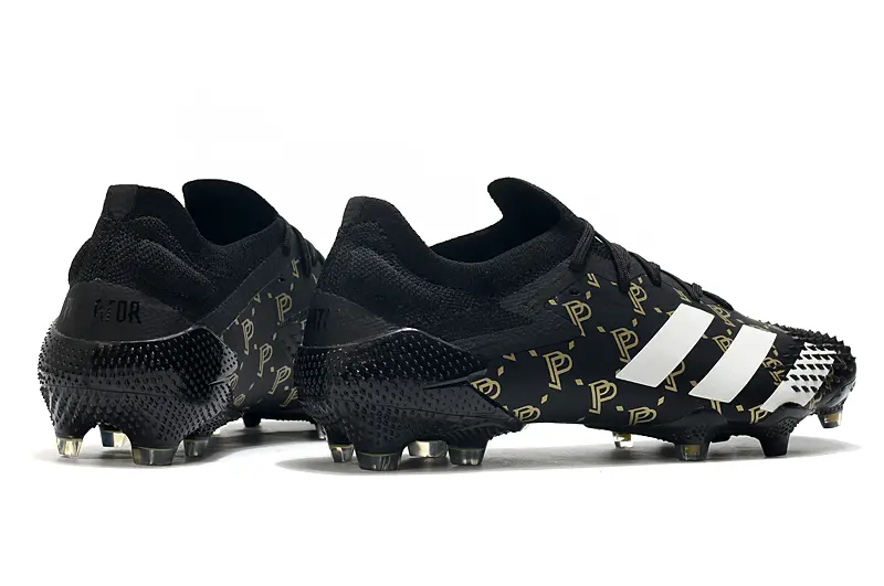 Adidas Predator Mutator 20.1 FG - Black/Gold Accents/White Stripes