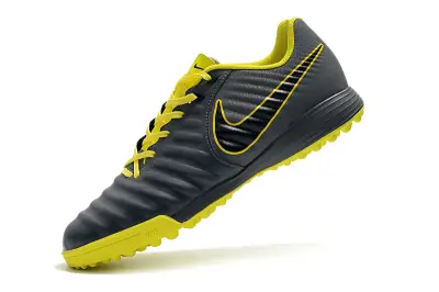 Nike Tiempo Ligera 4 TF - Gray/Electric Yellow/Black