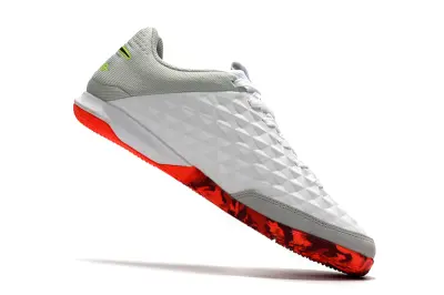 NIke Tiempo Legend 8 Academy IC - White/Bright Red/Lime Green