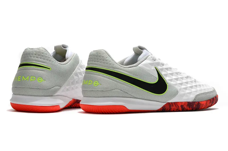 NIke Tiempo Legend 8 Academy IC - White/Bright Red/Lime Green