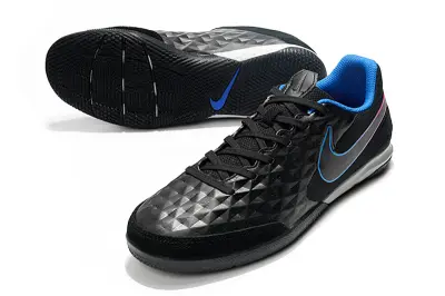 NIke Tiempo Legend 8 Academy IC - Black/Electric Blue/Crimson Pink