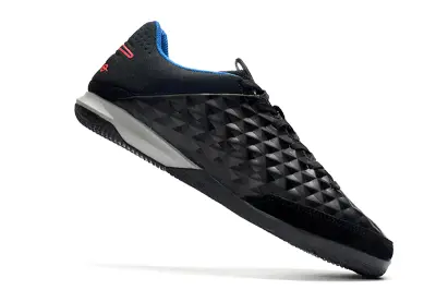 NIke Tiempo Legend 8 Academy IC - Black/Electric Blue/Crimson Pink