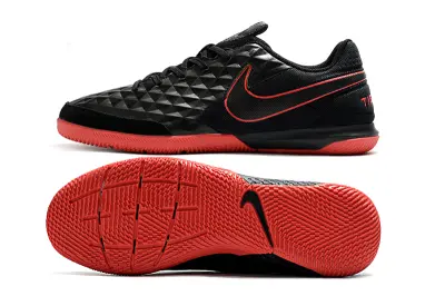 NIke Tiempo Legend 8 Academy IC - Black/Vibrant Red/Onyx Black