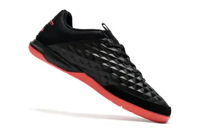NIke Tiempo Legend 8 Academy IC - Black/Vibrant Red/Onyx Black
