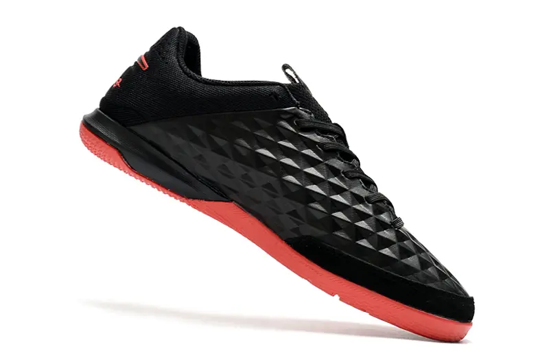 NIke Tiempo Legend 8 Academy IC - Black/Vibrant Red/Onyx Black