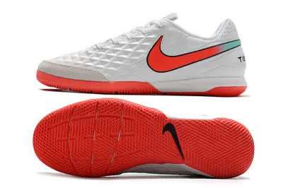NIke Tiempo Legend 8 Academy IC - White/Bright Red/Light Blue