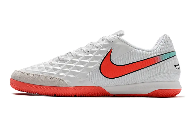 NIke Tiempo Legend 8 Academy IC - White/Bright Red/Light Blue