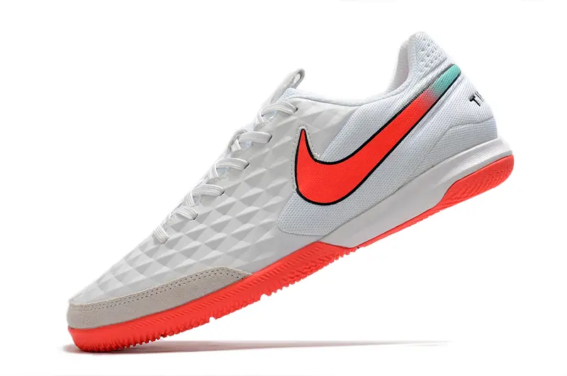 NIke Tiempo Legend 8 Academy IC - White/Bright Red/Light Blue