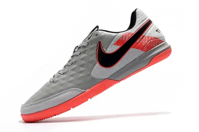 NIke Tiempo Legend 8 Academy IC - Gray/Bright Red/Dark Black