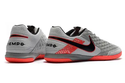 NIke Tiempo Legend 8 Academy IC - Gray/Bright Red/Dark Black