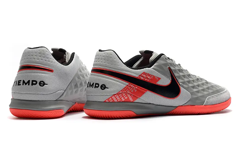 NIke Tiempo Legend 8 Academy IC - Gray/Bright Red/Dark Black