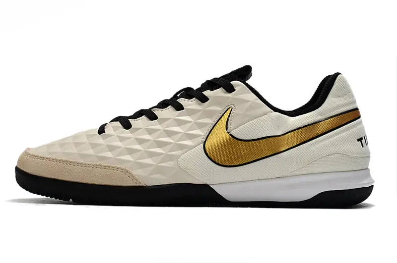 NIke Tiempo Legend 8 Academy IC - Beige/Metallic Gold/Black