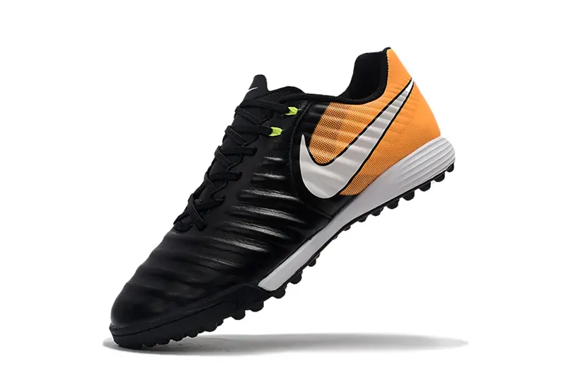 Nike Tiempo Ligera 4 TF - Black/Orange Burst/Lightning Yellow