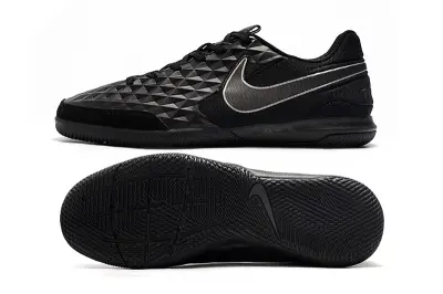NIke Tiempo Legend 8 Academy IC - Black/Midnight Black/Graphite Grey