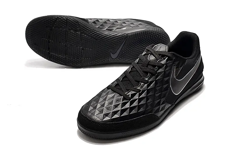 NIke Tiempo Legend 8 Academy IC - Black/Midnight Black/Graphite Grey
