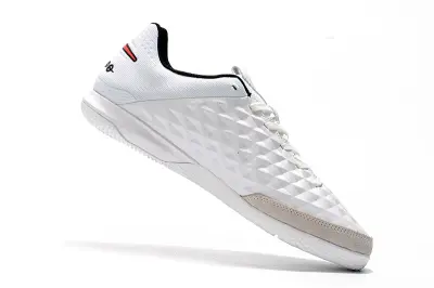NIke Tiempo Legend 8 Academy IC - White/Fiery Red/Slate Gray