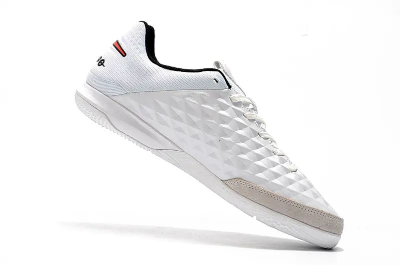 NIke Tiempo Legend 8 Academy IC - White/Fiery Red/Slate Gray