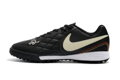 Nike Tiempo Ligera 4 10R TF - Black/Beige/Gold