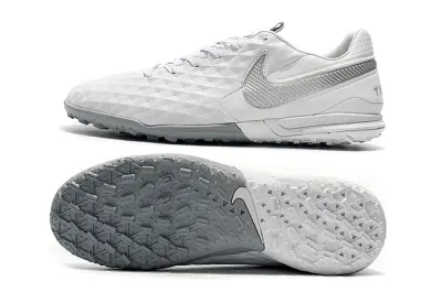 NIke Tiempo Legend 8 Pro TF - White/Silver/Gray