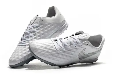NIke Tiempo Legend 8 Pro TF - White/Silver/Gray