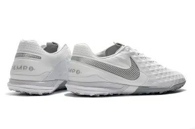 NIke Tiempo Legend 8 Pro TF - White/Silver/Gray