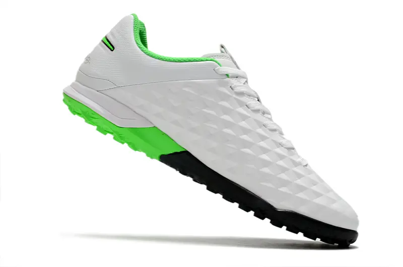 NIke Tiempo Legend 8 Pro TF - White/Platinum White/Electric Green