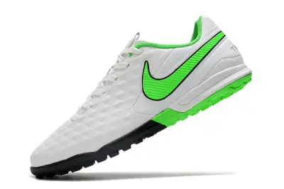 NIke Tiempo Legend 8 Pro TF - White/Platinum White/Electric Green