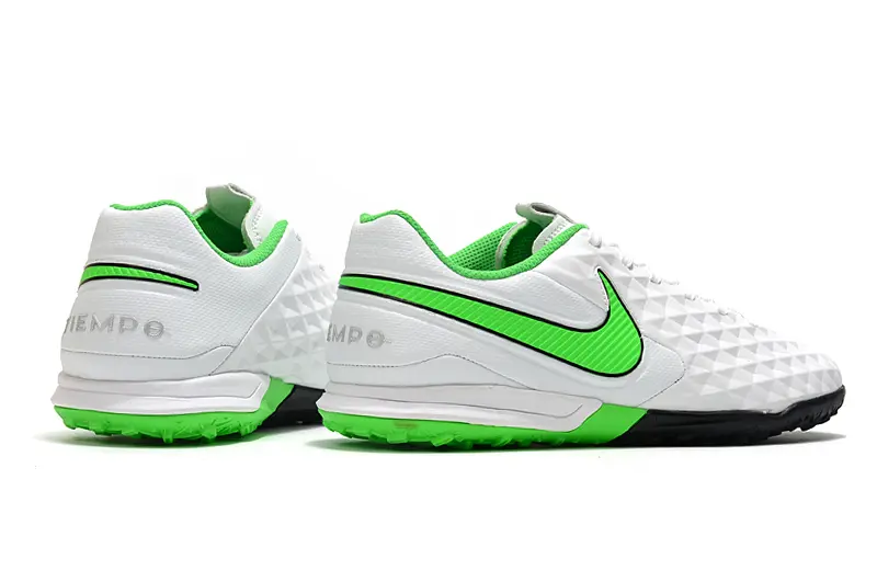 NIke Tiempo Legend 8 Pro TF - White/Platinum White/Electric Green