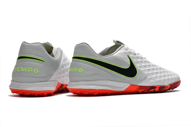NIke Tiempo Legend 8 Pro TF - White/Electric Green/Fiery Red