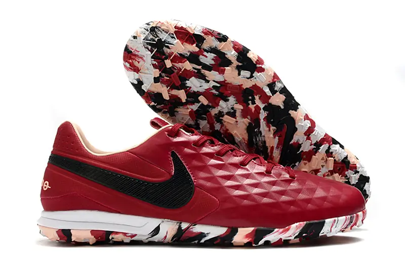NIke Tiempo Legend 8 Pro TF - Red/Crimson Burst/Black Night
