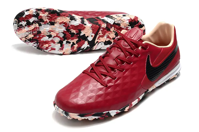 NIke Tiempo Legend 8 Pro TF - Red/Crimson Burst/Black Night