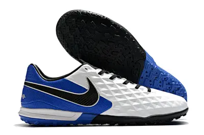 NIke Tiempo Legend 8 Pro TF - White/Royal Blue/Pearl White