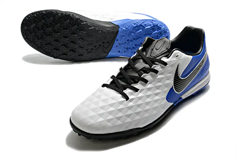 NIke Tiempo Legend 8 Pro TF - White/Royal Blue/Pearl White