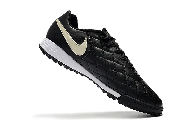 Nike Tiempo Ligera 4 10R TF - Black/Beige/Gold