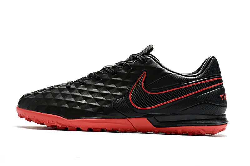 NIke Tiempo Legend 8 Pro TF - Black/Fiery Red/Jet Black