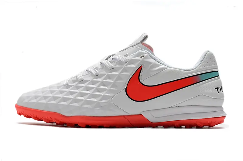 NIke Tiempo Legend 8 Pro TF - White/Flash Crimson/Glacier Blue