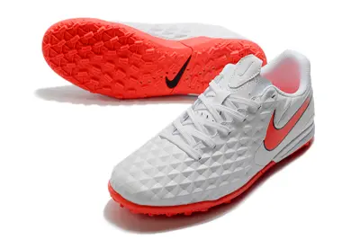 NIke Tiempo Legend 8 Pro TF - White/Flash Crimson/Glacier Blue