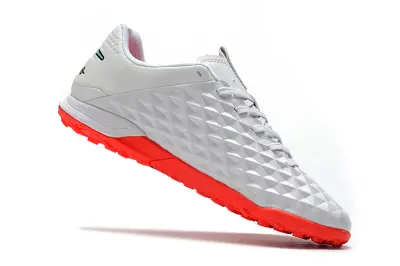 NIke Tiempo Legend 8 Pro TF - White/Flash Crimson/Glacier Blue