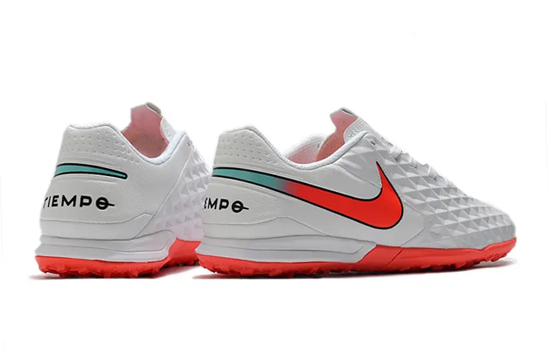 NIke Tiempo Legend 8 Pro TF - White/Flash Crimson/Glacier Blue